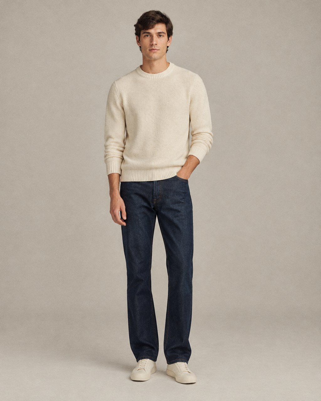 The Straight — Indigo rinse straight jeans