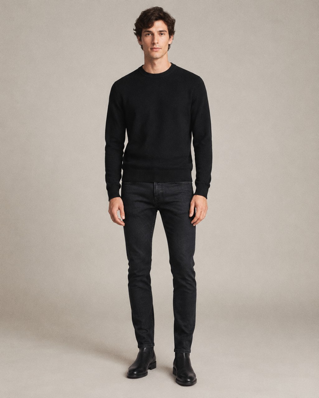 The Skinny — Black rinse skinny jeans