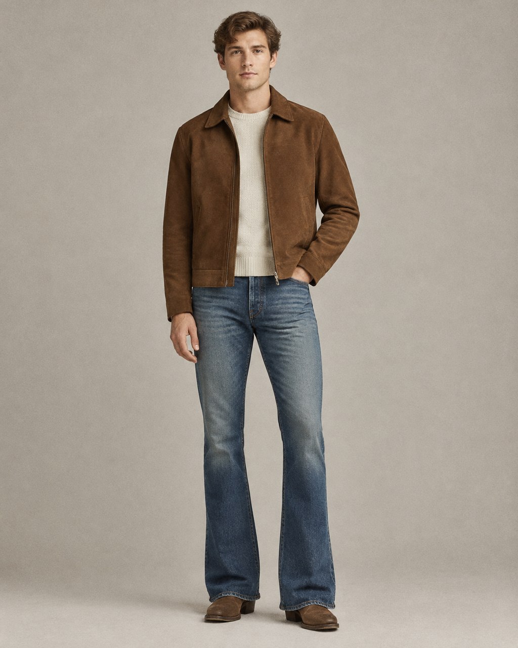 The Bootcut — Vintage blue bootcut jeans