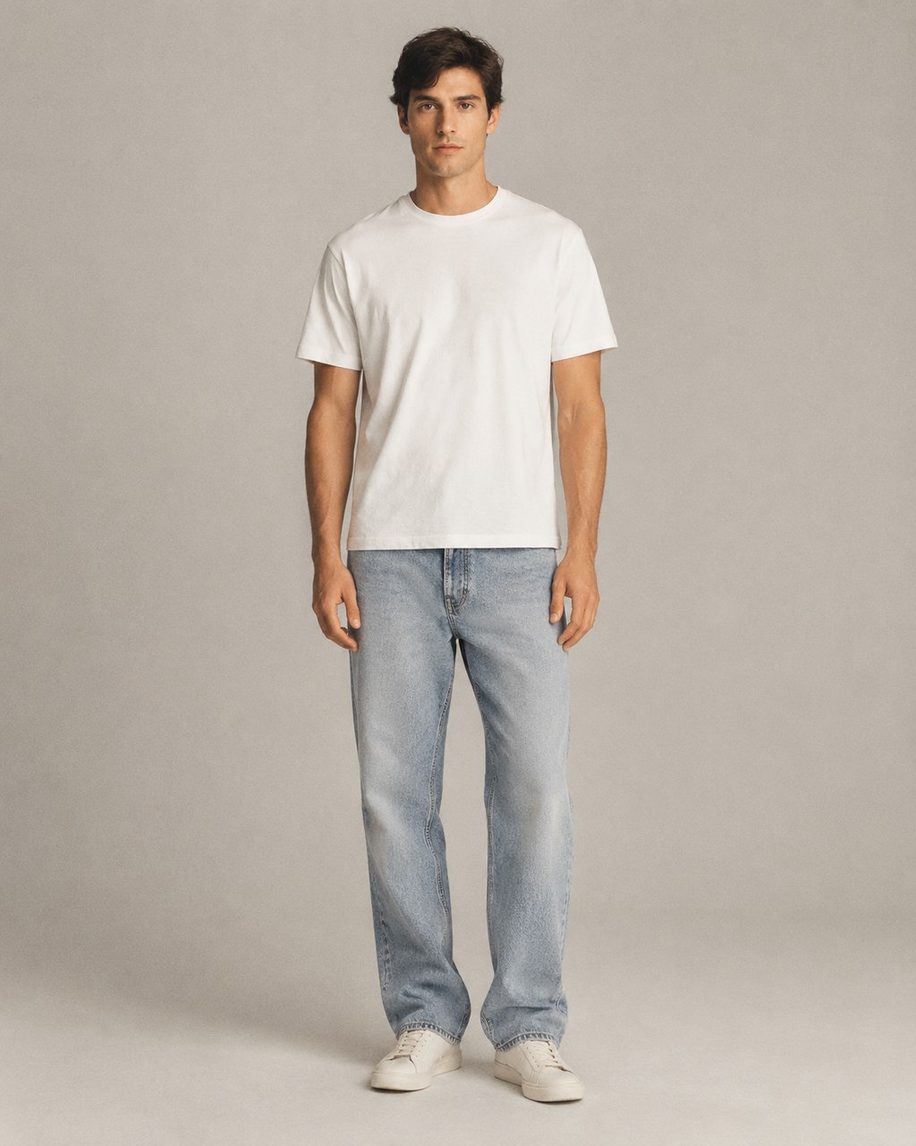 The Relaxed — Light wash relaxed jeans